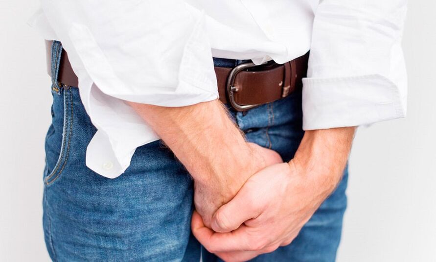 Dolor en la ingle con prostatitis
